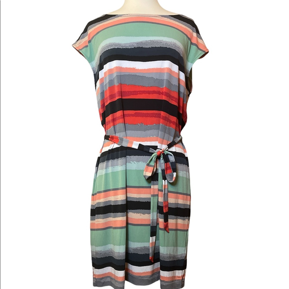 BR Striped Stretchy Dress